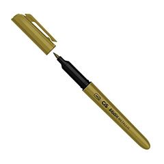 MARCADOR DUAL BRUSH METALLIC OURO