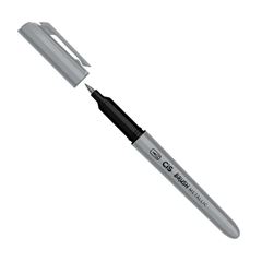 MARCADOR DUAL BRUSH METALLIC PRATA