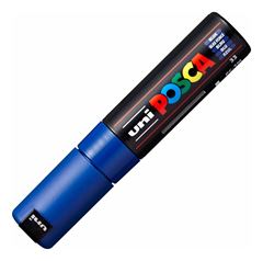 CANETA POSCA PC-7M AZUL 4.5MM