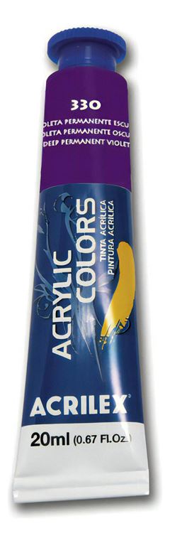 TINTA ACRYLIC COLORS 20ML VIOLETA - 1312