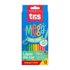 LAPIS 12 CORES MEGA SOFT COLOR TROPIC