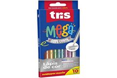 LAPIS DE COR MEGASOFT METALICO 12 CORES